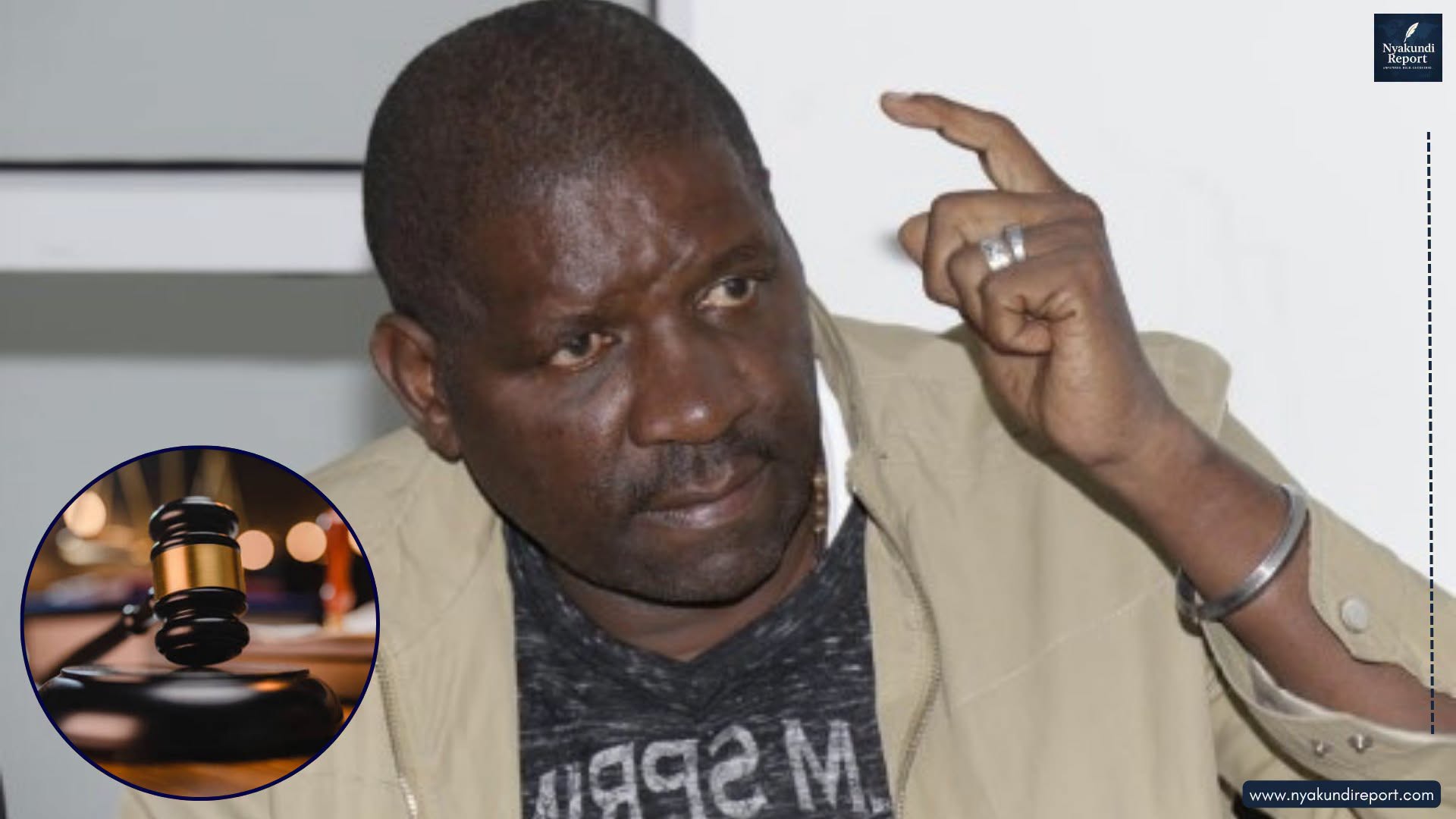 Nakuru Town East MP David Gikaria, whose KSh 2.5 million IEBC fine was suspended by the High Court ahead of the Ol Kalou by-election.